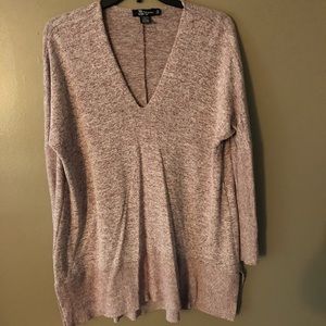 Purple vneck sweater